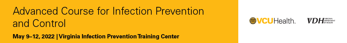 Advanced Course for Infection Prevention and Control Banner